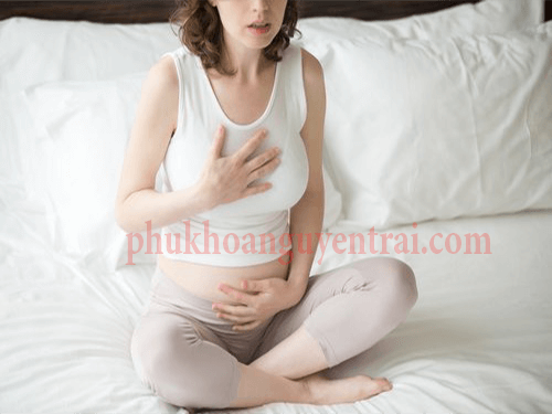 Khó thở khi mang thai